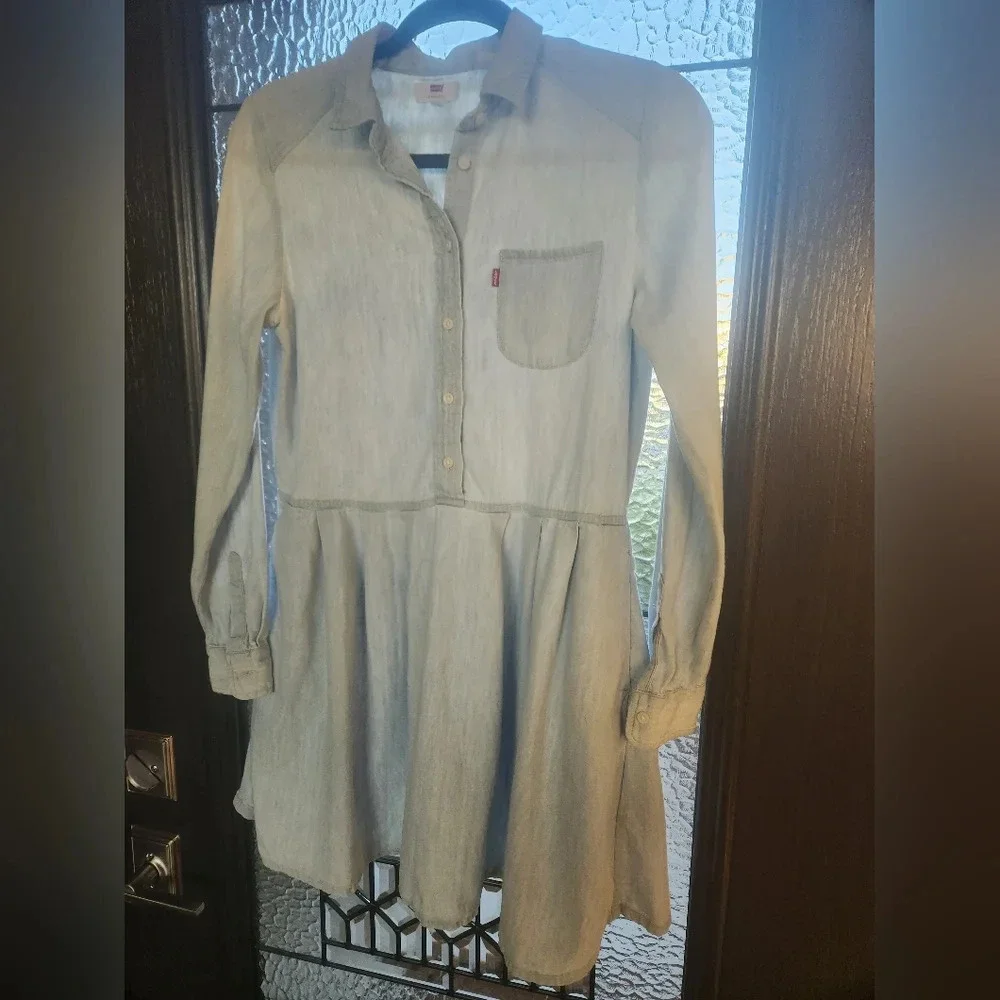 Ladies Levi's Long Sleeve Dress Xs
